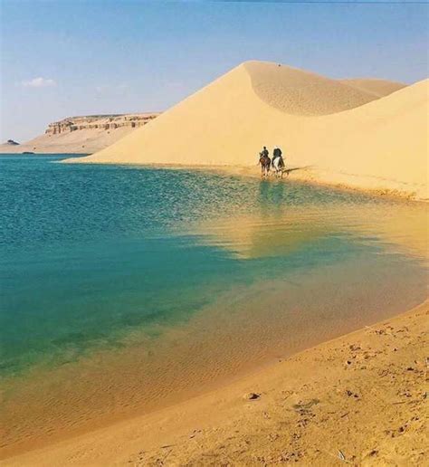 البحيرة المسحورة بوادي الريان