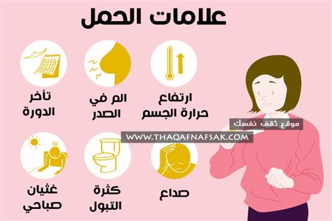 علامات الحمل عند النساء