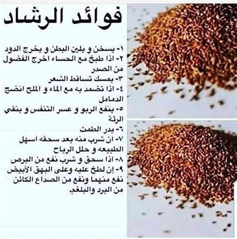 فوائد الرشاد للتخسيس