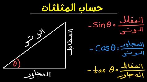 ما فائدة قانون المثلثات؟